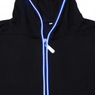 Blaue Kapuzenjacke herren damen