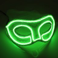 Venezianische Party LED-Maske EL-Maske Mottoparty Kostüm