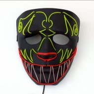 led party maske Fasching horror