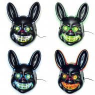 Luminous grinning bunny