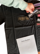 rotes led-matrix display uhrzeit