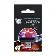 Small mobile LED disco light
