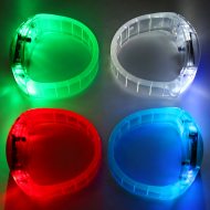 LED Party Armband I Leuchtender Armreif für Konzerte Schlagerparty Festivals & Events I  Mitbrinsel & Mitgebsel Kindergeburtstag