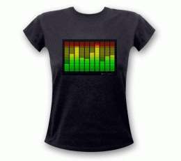 10-Channel Equalizer T-Shirt Women