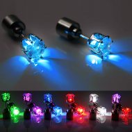 LED Diamant-Ohrstecker leuchtende Ohrringe LED-Fashion