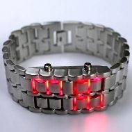 Kettenarmband LED-Designuhr