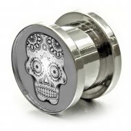 LED Skull Plugs