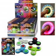 Multicolor LED-Fingerspinner I Leuchteder Fidget-Spinner Gadget I Spielzeug Kinder Farbwechsel I Wirbelnder Kreisel Finger-Spielzeug