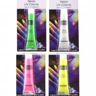 glow in the dark schminke körpermalfarbe  festival