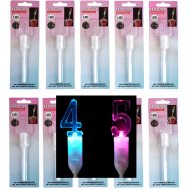 Luminous number plugs for birthdays & wedding cakes