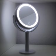 LED-Kosmetikspiegel mit 5fach Vergrößerung