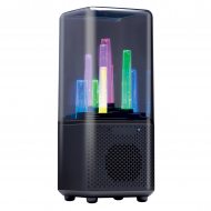 Bluetooth battery speaker with RGB lighting effects I Wireless sound box 75 dB LED animations I Portable party music box
