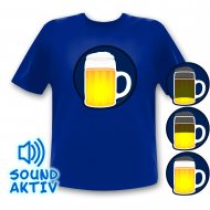 Beer mug LED T-Shirt