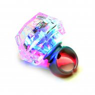 Diamant LED-Fingerring Party Schmuck Kinder & Teens & Schlager Festival