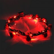 LED Haar-Kranz