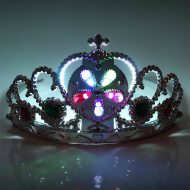 Illuminated tiara for little princesses