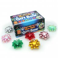 Flashing and Colorchanging Fibre Optic Gift Bow