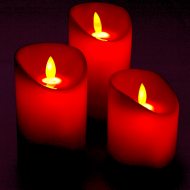 artificial light candles