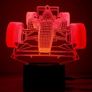 Sports car decoration lamp