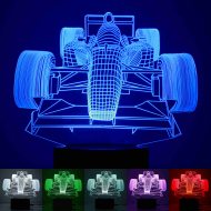 3D lamp LED racing car decoration light Motorsport color changing light