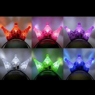 Luminous crown headband