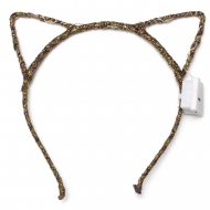 Bunte LED-Haarreifen Katzenohren