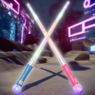 Color changing LED wand