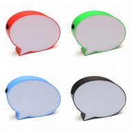 Deko Sprechblase zum Beschriften