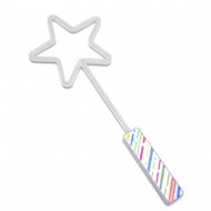 46 cm long party stick with star