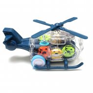 Toddler push vehicle with light