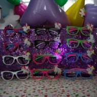 Flashing glasses set 12 pieces
