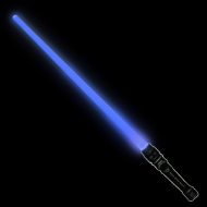Günstiges LED Laserschwert 70 cm blau I  Lichtschwert Spielzeugschwert ausziehbar I Verkleidung & Rollenspiele Fasching Karneval