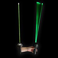 Grüner Spielzeugdegen mit LED