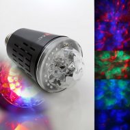 LED-Disco-Lampe I Soundsensitive Beleuchtung E27 Sokel