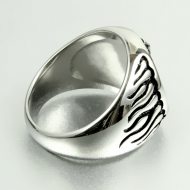etNox Thors Hammer Ring aus Edelstahl