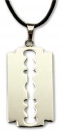 Razorblade - Stainless steel razor blade pendant