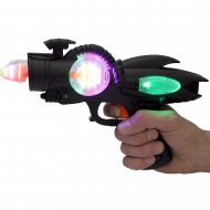 LED Gun-Shock-Black Pistol with Sound I Luminous Toy Gun Children I Toy Guns Costume Accessories