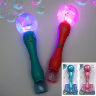 Maxi Seifenblasen-Stab mit Beleuchtung 32 cm | Seifenblasen Zauberstab Geburtstagsspielzeug mit Licht | Spielzeg | Kinder Seifenblasen | LED-Stab