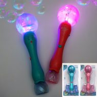 Maxi bubble stick with lighting 32 cm | Birthday toy | Garden Party Game | Children's soap bubbles | LED rod