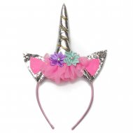 Silver unicorn accessory