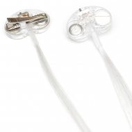 LED light hairpiece clip