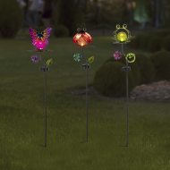 Solar ground spike light 3 designs to choose from