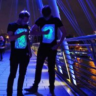 UV Schwarzlicht shirt