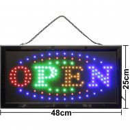 LED Schild OPEN Ladenschild Offen bunt
