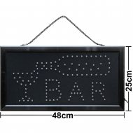 LED showcase shield
