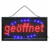 LED showcase shield
