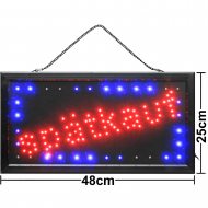 LED Schild Leuchtreklame Spätkauf 48x25 cm | Späti I Spätverkauf