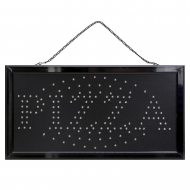 pizza schild unbeleuchtet