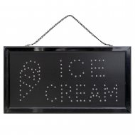 Advertising sign suspension