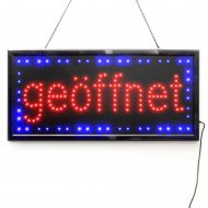 LED-Schaufensterschild große ausführung